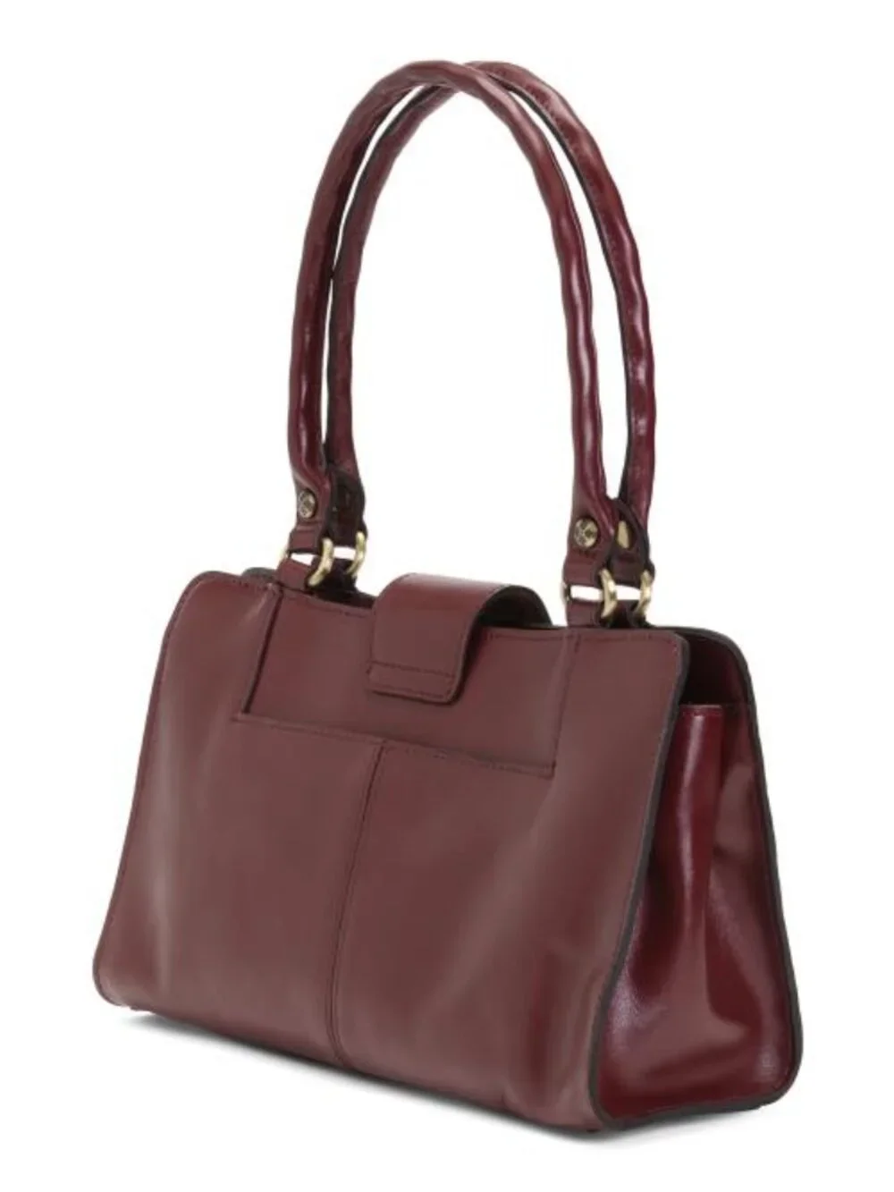 PATRICIA NASH Leather Rienzo Double Handle Satchel